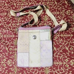 Coach Sparkly Crossbody bag